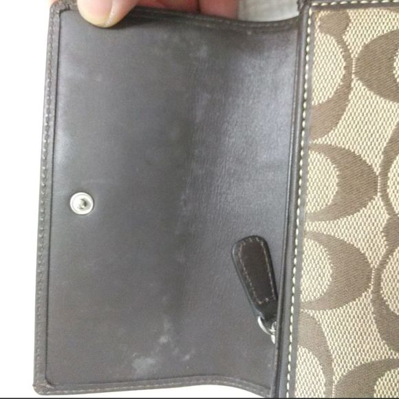 Coach Monogram Bifold Wallet - Picture 8 of 8